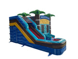 16' Tropical Inferno Wet or Dry Water Slide Combo