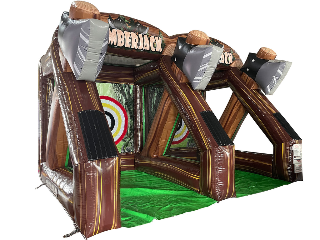 Inflatable 17' Twin Axe Throwing Games - Purchase Today – Gorilla