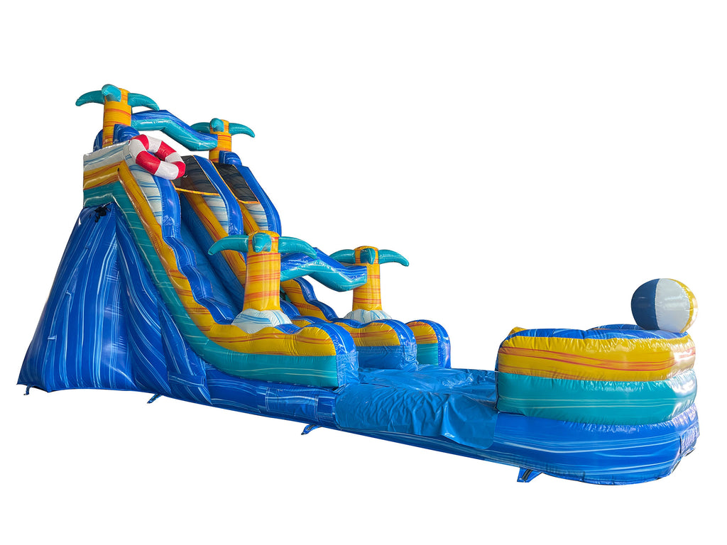 18' High Beach Safari Water Slide - View 3