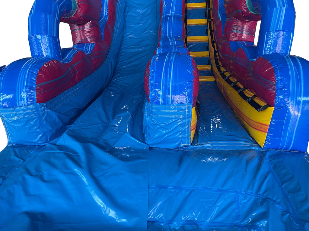 18' High Hydro Blaster Water Slide - View 4