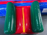 28' Colorful Bounce House Wet or Dry Water Slide Combo