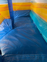 18'H Dual Lane Beach Safari Water Slide