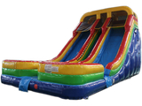 21'H Double Lane Water Slide