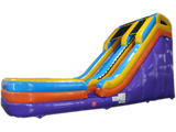 17'H Blue & Purple Water Slide