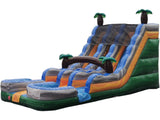 18'H Double Jungle Drop Water Slide