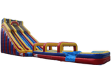 25'H Mega Water Slide & Slip N Slide