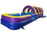 30' Purple Yellow Blue Slip and Slide