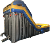 15' Blue Yellow Grey Water Slide