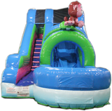 Crazy Tropical Water Slide Bounce House Commercial Grade Startup Package