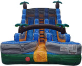 18'H Double Jungle Drop Water Slide