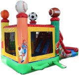 28' All Star Sport Bounce House Wet or Dry Water Slide Combo