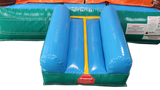 28' Crazy Tropical Bounce House Wet or Dry Water Slide Combo