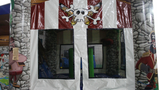 28' Pirate Bounce House Wet or Dry Water Slide Combo