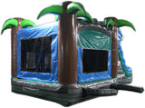 Bounce House Helix Water Slide Startup Package #39, Commercial Grade