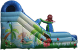 Crazy Tropical Water Slide Bounce House Commercial Grade Startup Package