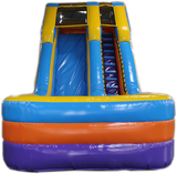 17'H Blue & Purple Water Slide