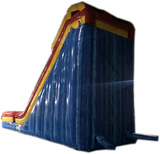 21' Red Yellow Blue Marble Water Slide