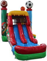 28' All Star Sport Bounce House Wet or Dry Water Slide Combo