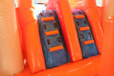 28' Princess Bounce House Wet or Dry Water Slide Combo