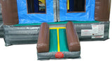 Bounce House Helix Water Slide Startup Package #39, Commercial Grade