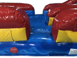21' Red Yellow Blue Marble Water Slide