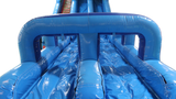 22'H Coral Crush Water Slide & Slip N Slide