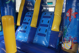 28' Ocean Bounce House Wet or Dry  Water Slide Combo