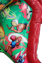28' All Star Sport Bounce House Wet or Dry Water Slide Combo