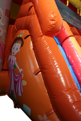 28' Princess Bounce House Wet or Dry Water Slide Combo