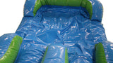 28' Crazy Tropical Bounce House Wet or Dry Water Slide Combo