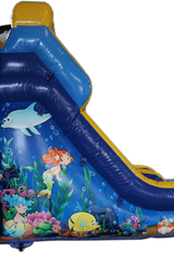 28' Ocean Bounce House Wet or Dry  Water Slide Combo