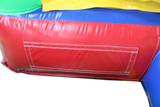 Bounce House Startup Package Square, Blue & Orange Water Slide Combo #22 Commercial Grade