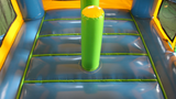 28' Blue & Yellow Bounce House Wet or Dry Water Slide Combo