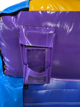 30' Purple Yellow Blue Slip and Slide
