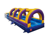 30' Purple Yellow Blue Slip and Slide