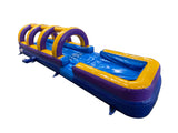 30' Purple Yellow Blue Slip and Slide