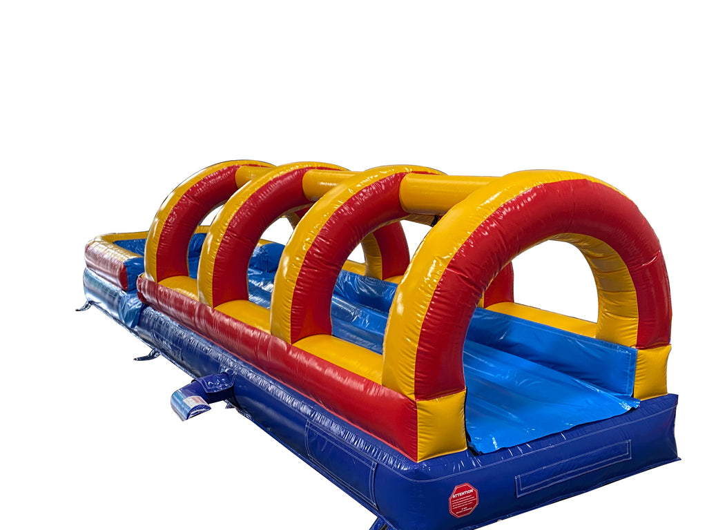 30' Red Yellow Blue Slip and Slide - View 3
