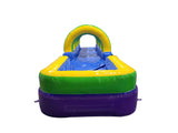 30' Yellow Green purple Slip and Slide
