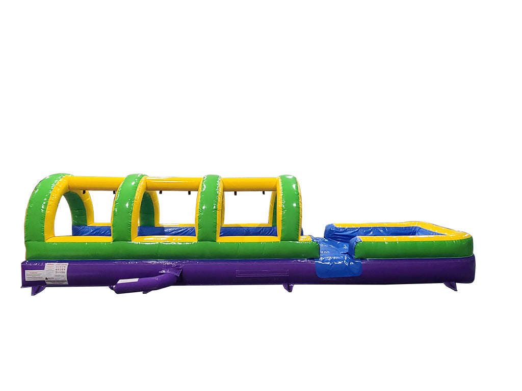 30' Yellow Green purple Slip and Slide - View 3