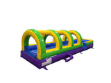 30' Yellow Green purple Slip and Slide