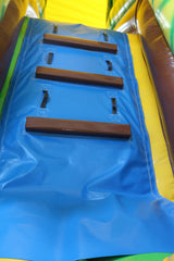 Bounce House Startup Package Crazy Tropical Safari Obstacle Water Slide Combo #20, Commercial Grade