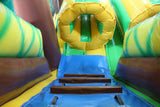 Bounce House Startup Package Crazy Tropical Safari Obstacle Water Slide Combo #20, Commercial Grade