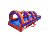 30’ Purple Orange Red Slip and Slide