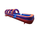30’ Purple Orange Red Slip and Slide