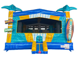 Bounce House Startup Package Ocean Twin Tropical Splash Adventure #46 Commercial Grade