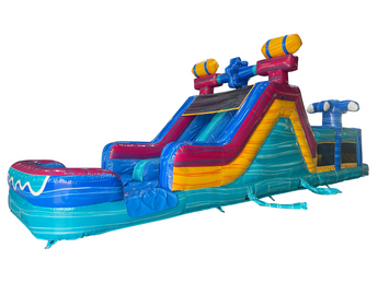 40' Hydro Blaster Wet or Dry Obstacle