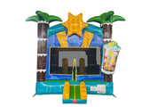 14' Summer Drinks Marble Standard Bouncer