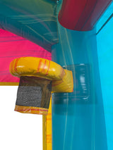 14' Sweet Colorful Castle Marble Standard Bouncer