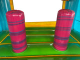 14' Sweet Colorful Castle Marble Standard Bouncer