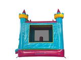 14' Sweet Colorful Castle Marble Standard Bouncer